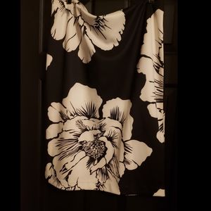 New York & Company flower skirt